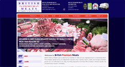 Desktop Screenshot of britishpremiummeats.com